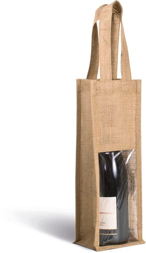 [KI0267] Sac porte-bouteille en jute