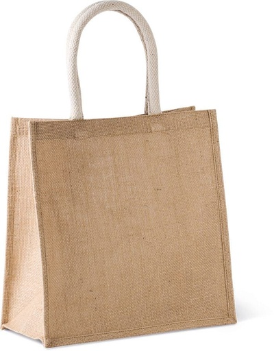 [KI0274] Sac style cabas en toile de jute - grand modèle