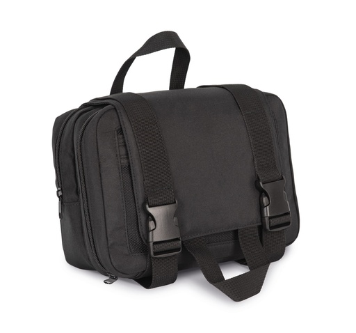 [KI0370_74153_74152] Trousse de toilette recyclée avec double compartiment