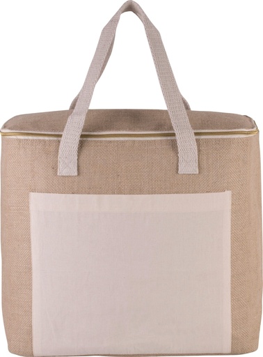 [KI0354_55282_55281] Sac isotherme en jute - grand modèle