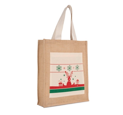 [KI0732_80429_80428] Sac shopping avec motifs de Noël