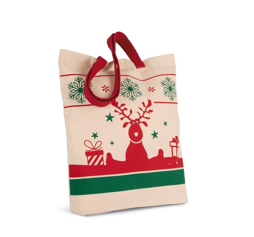 [KI0733] Sac shopping avec motifs de Noël