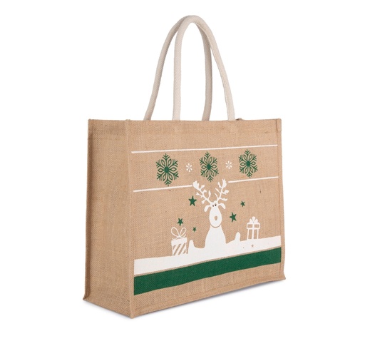 [KI0736] Sac shopping avec motifs de Noël